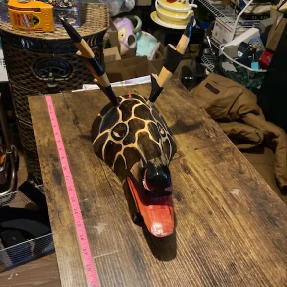 Guatemala Magan deer mask - Picture 2 of 7